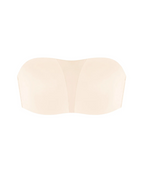 Women's Unlined Seamless Comfort Non-slip Underwire Plus Size Bandeau Strapless Bra