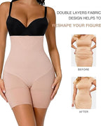 Women's Tummy Control High Waist Plus Size Compression Breathable Shaping Shorts