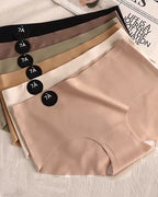 6-pack Women's Silk Comfort Antibacterial Seamless Briefs