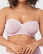 Women's Sheer Mesh Unlined Underwire Adjustable Removable Straps Half Cup Bra