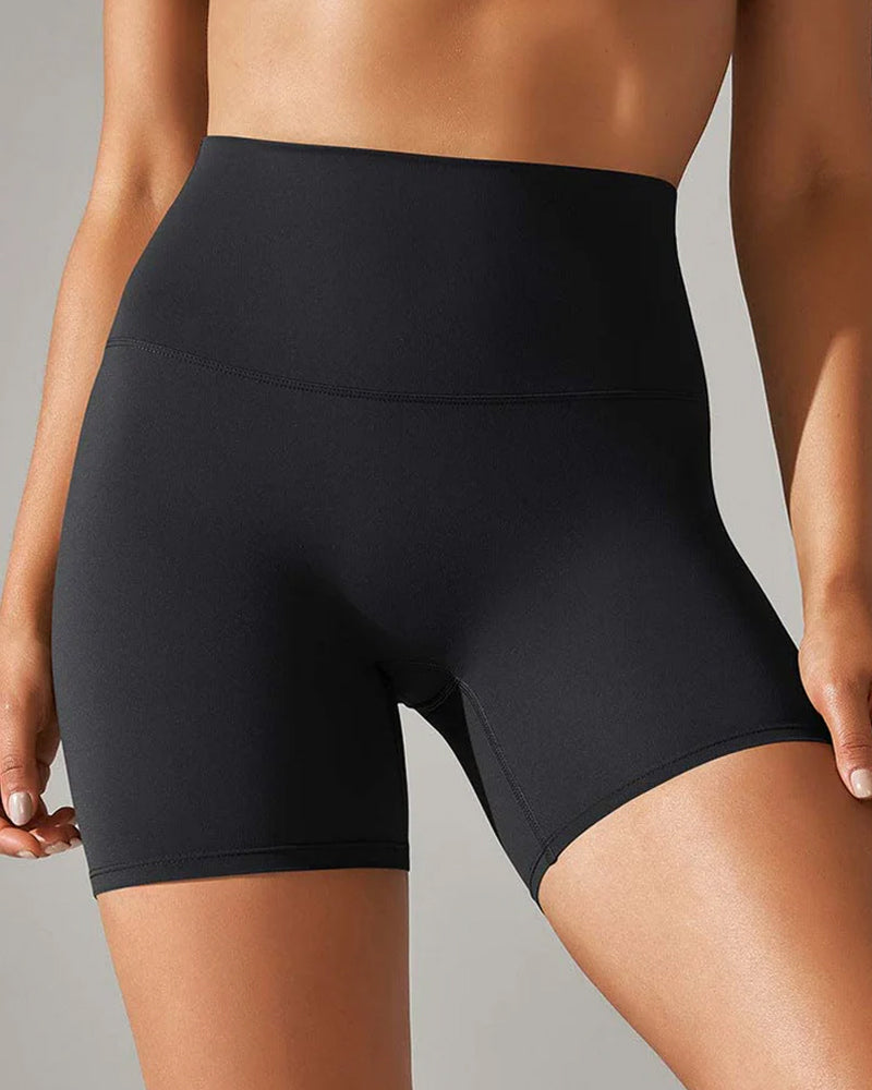 Women's Summer Thin Tummy Lifting Buttocks Sports Casual Yoga Shorts
