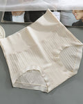 Pure Cotton Antibacterial Crotch Seamless High Elastic Belly-Controlling Cotton Underwear