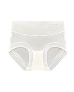 Women's High Waist Ice Silk Pure Cotton Antibacterial Crotch Seamless Underwear