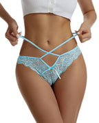 Sexy Jacquard Lace Low Rise Briefs