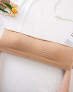 Women's Non-Slip Silicone Push-Up Detachable Shoulder Straps Without Steel Ring Bra