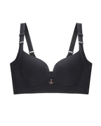 Breathable Plus Size No Steel Ring Push Up Bra