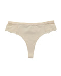 Sexy Lace Colorblock Seamless Thong