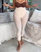 Seamless High-waisted Tummy-controlling Butt-lifting Body-shaping Pants