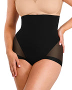 High-waisted Seamless Hip-lifting Shapewear Briefs
