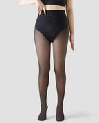 High-waisted Tummy-controlling Hip-lifting Stretch Leggings