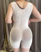 Women's Tummy-control and Hip-lifting Hook-eye Body Shaper