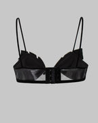 Silver Rhinestone Sexy Mesh Backless Camisole Bra