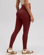 Women's Seamless Tummy Control Butt Lifting Stretch Yoga Leggings