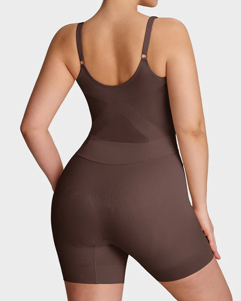 Women's Tummy Control Elastic Seamless Easy-to-Wear Bodysuit