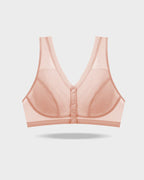 Women's Front-closure Wire-free Breathable Comfortable Bra