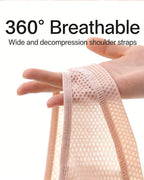 Women's Front-closure Wire-free Breathable Comfortable Bra