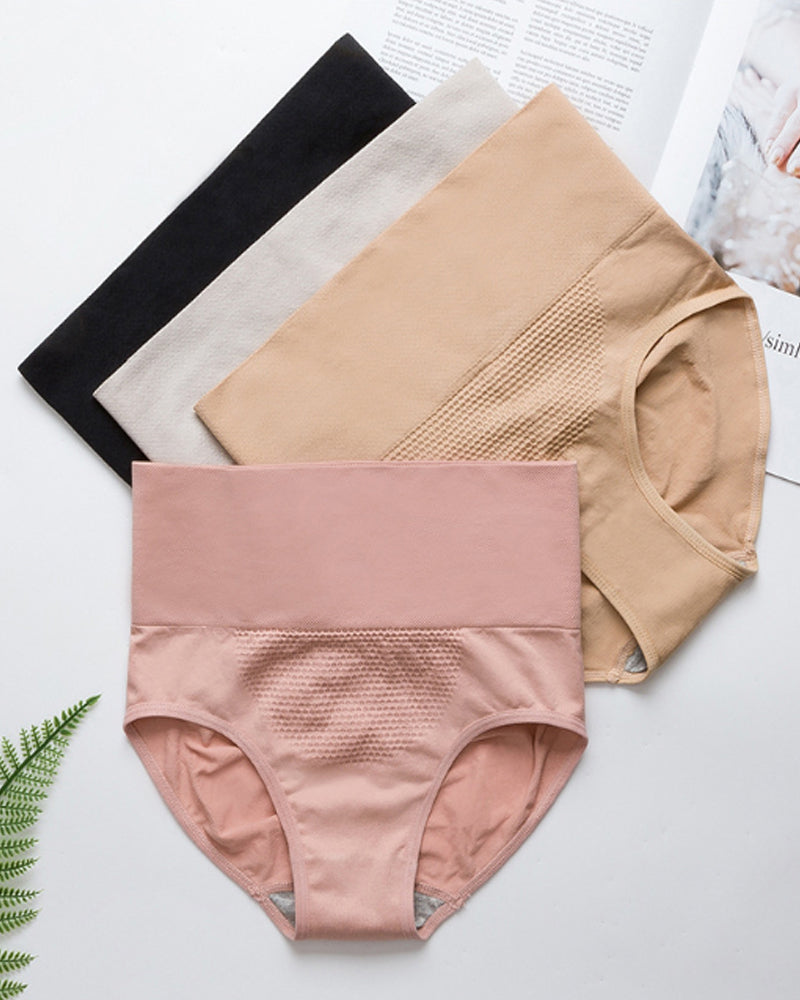 Women's High Waist Seamless Comfort Multicolor Briefs
