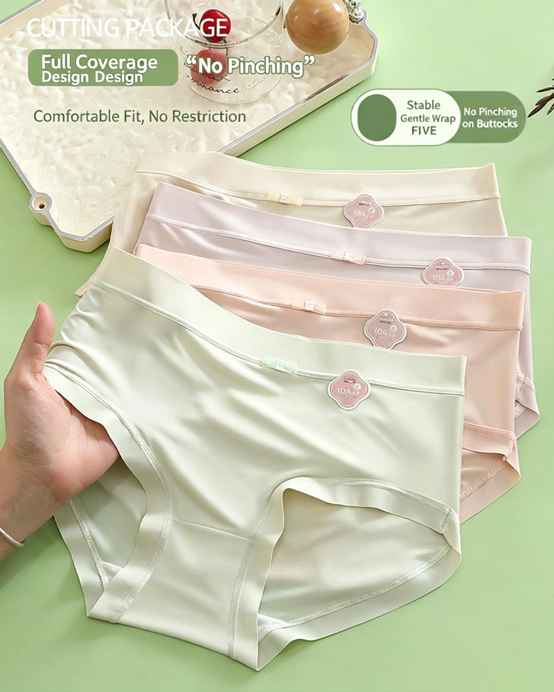 Multi-pack Seamless Breathable Ice Silk Panties