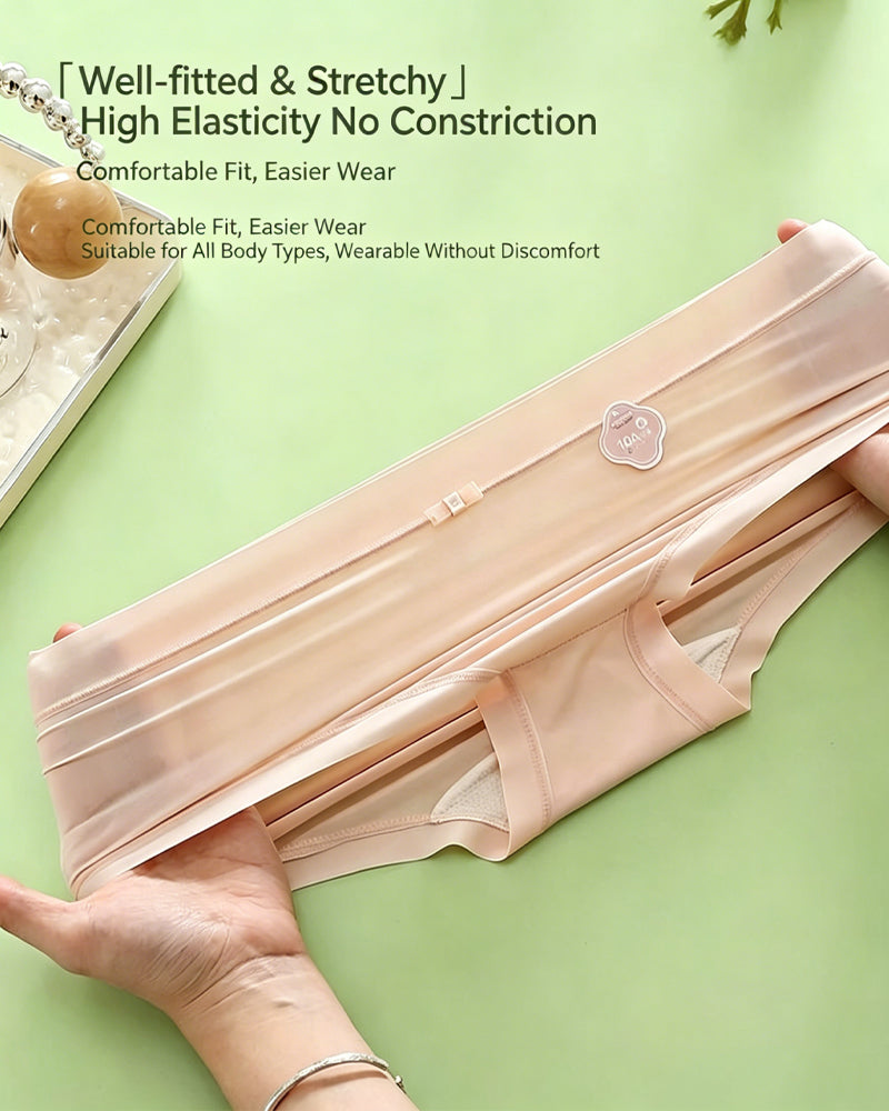 Multi-pack Seamless Breathable Ice Silk Panties