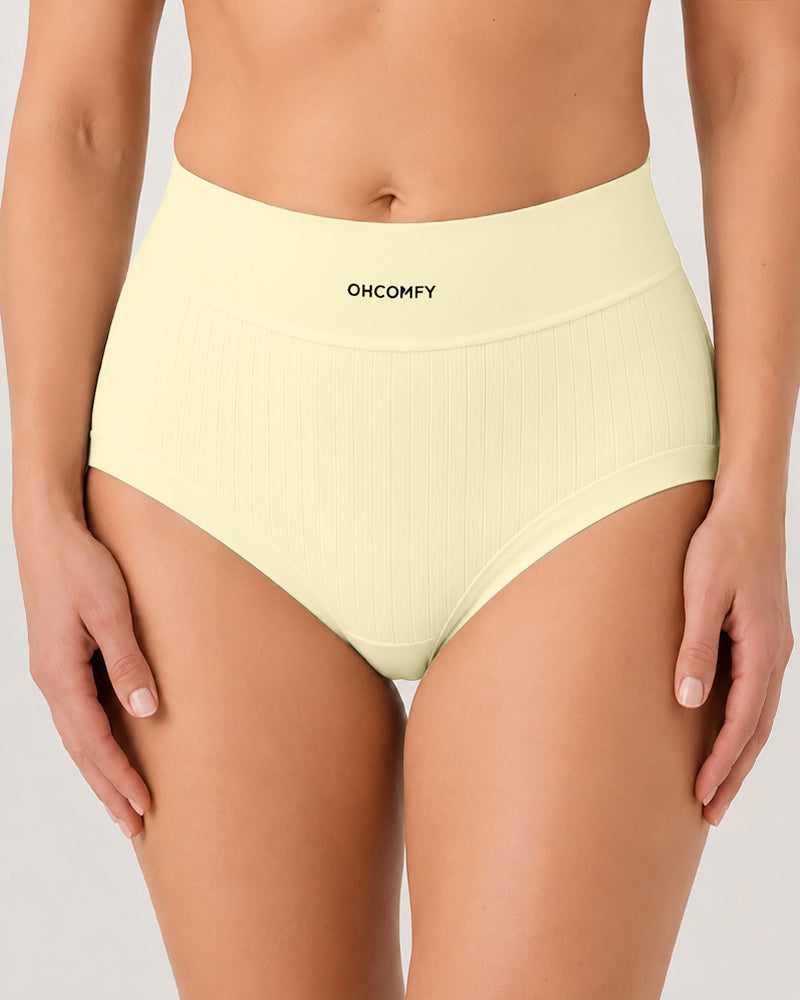 Five-pack Cotton Antibacterial Seamless Breathable Briefs