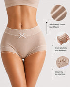 5-Pack Cotton Soft Stretchy Seamless Briefs
