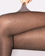 Two-Pairs Seamless Pearlescent Ultra-thin Shimmering Transparent Pantyhose