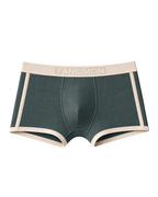 Men's Mid-Rise Simple Breathable Boxer Briefs