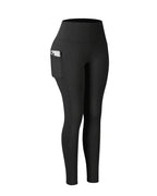 Women's High Waist Elastic Pocket Yoga Tights