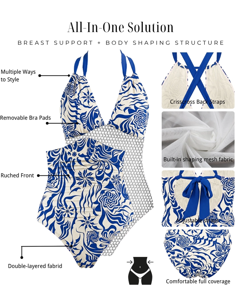 Tummy Control Multiple Ways to Style Swimsuit set