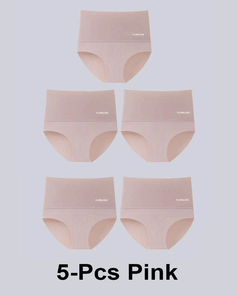 5er-Pack Hohe Taille Bauchkontrolle Slips