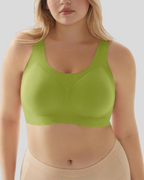 Seamless and Wireless Magic-uplifting Full Coverage Fixed Padding Sports Bra