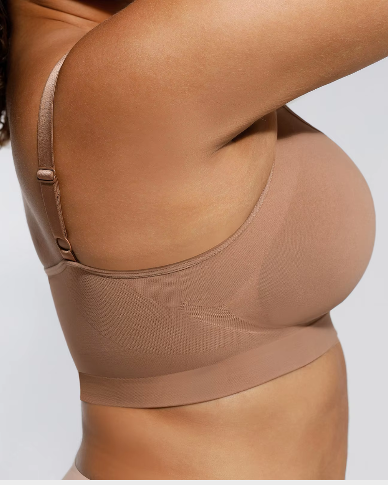 Damen Vollabdeckender Nichtgepolsterter Drahtloser Form-BH