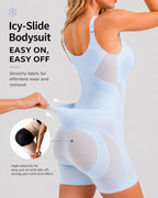 Ultra-thin Breathable Seamless Tummy Control Easy-to-Wear Bodysuit Shapewear