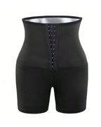Women's Sauna Body Shaping Compression High Waist Fitness Sports Shorts