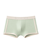Men's Mid-Rise Simple Breathable Boxer Briefs