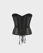 Sleek Mesh Supportive Push-Up Corset