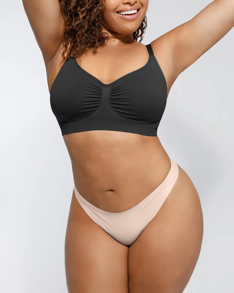 Damen Vollabdeckender Nichtgepolsterter Drahtloser Form-BH