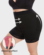 Boned Sculpt High Waist Shorts