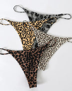 Double-Layer String Cotton T-Back Thong
