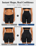 High-Waisted Breathable Butt-Lifting Shapewear Shorts