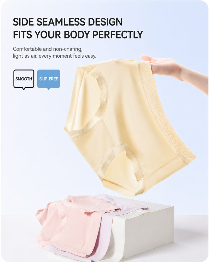5-Pack Mid Waist Soft Modal Cotton Panties