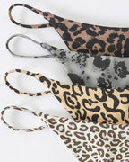 Double-Layer String Cotton T-Back Thong