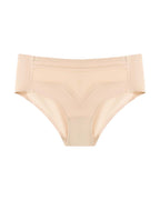 Mid-Waist Ice Silk Naked Invisible Underwear
