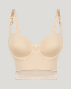 Built-In Shapewear Longline Push-Up Bra