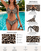 Sexy Tie-Strap Backless Two-Piece Bikini