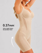 Ultra-thin Breathable Seamless Tummy Control Easy-to-Wear Bodysuit Shapewear