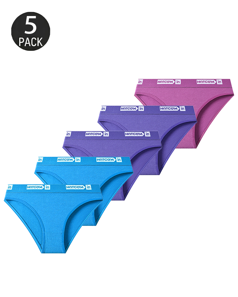 Cotton Antibacterial Crotch Women's Briefs