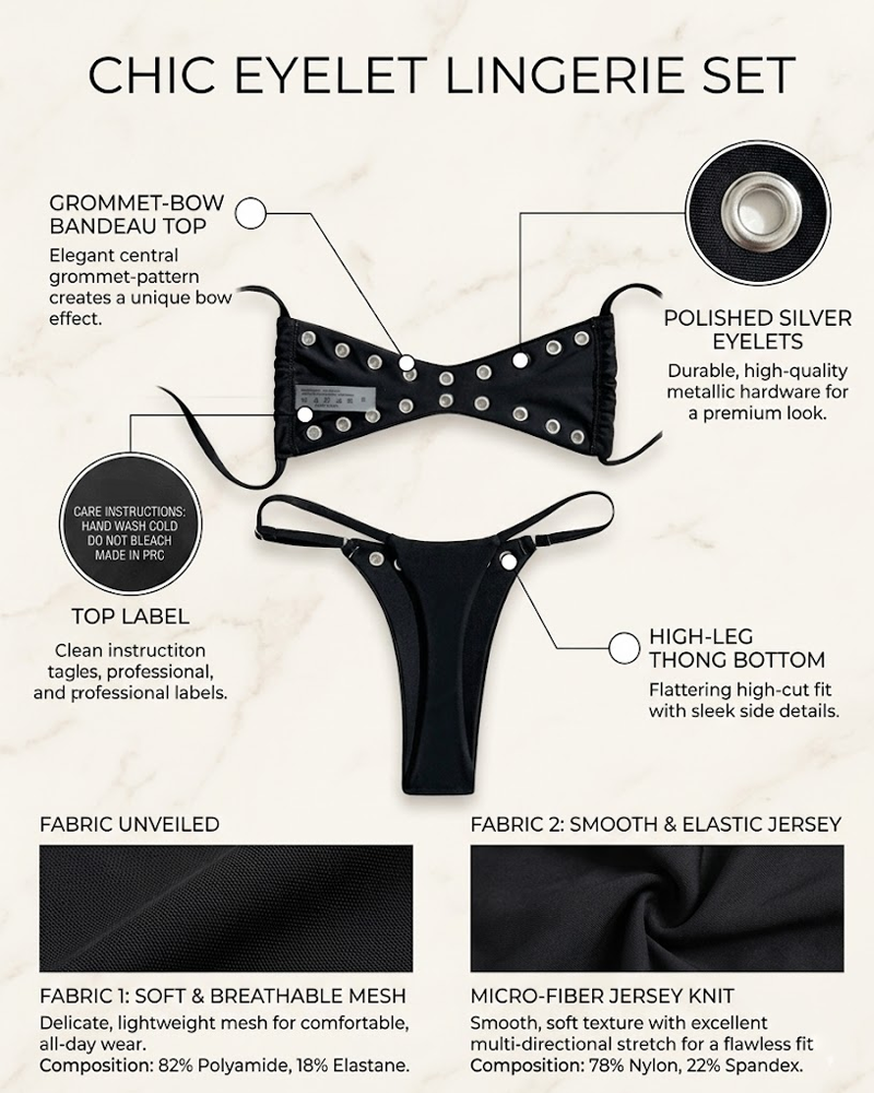 Sexy Mini Bandeau Backless Tie-Side Bikini