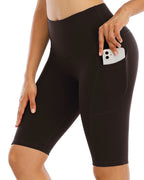 Women's Casual Sports Loose Cycling Shorts with Pockets