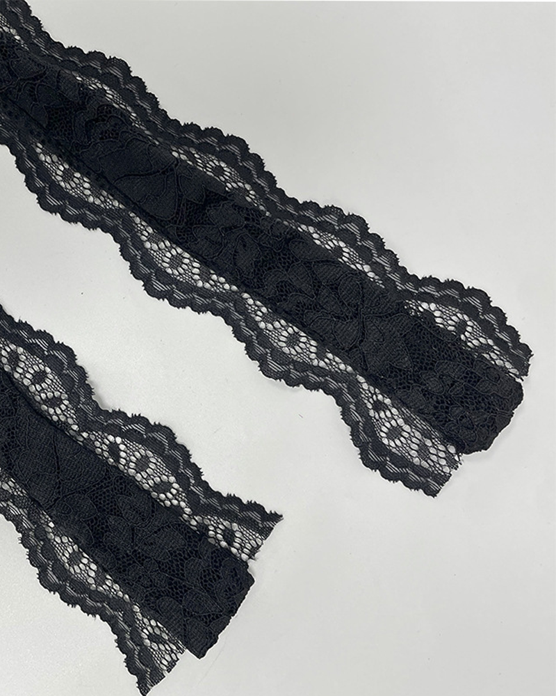 Sexy Lace V-Neck Backless Slim Fit Bodycon Dress